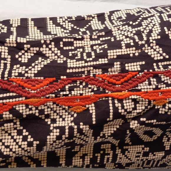 Floreat by Anthropologie XS Dress Fringe Beaded Crochet Embroidered - Picture 9 of 12